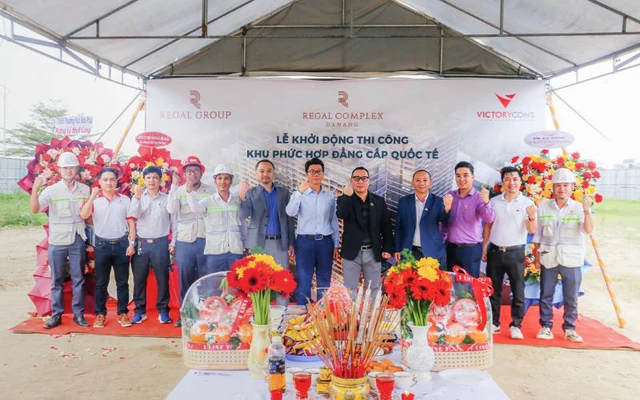 Regal Group & VictoryCons break ground on Regal Complex Da Nang 1 Động Thổ Regal Complex Đà Nẵng