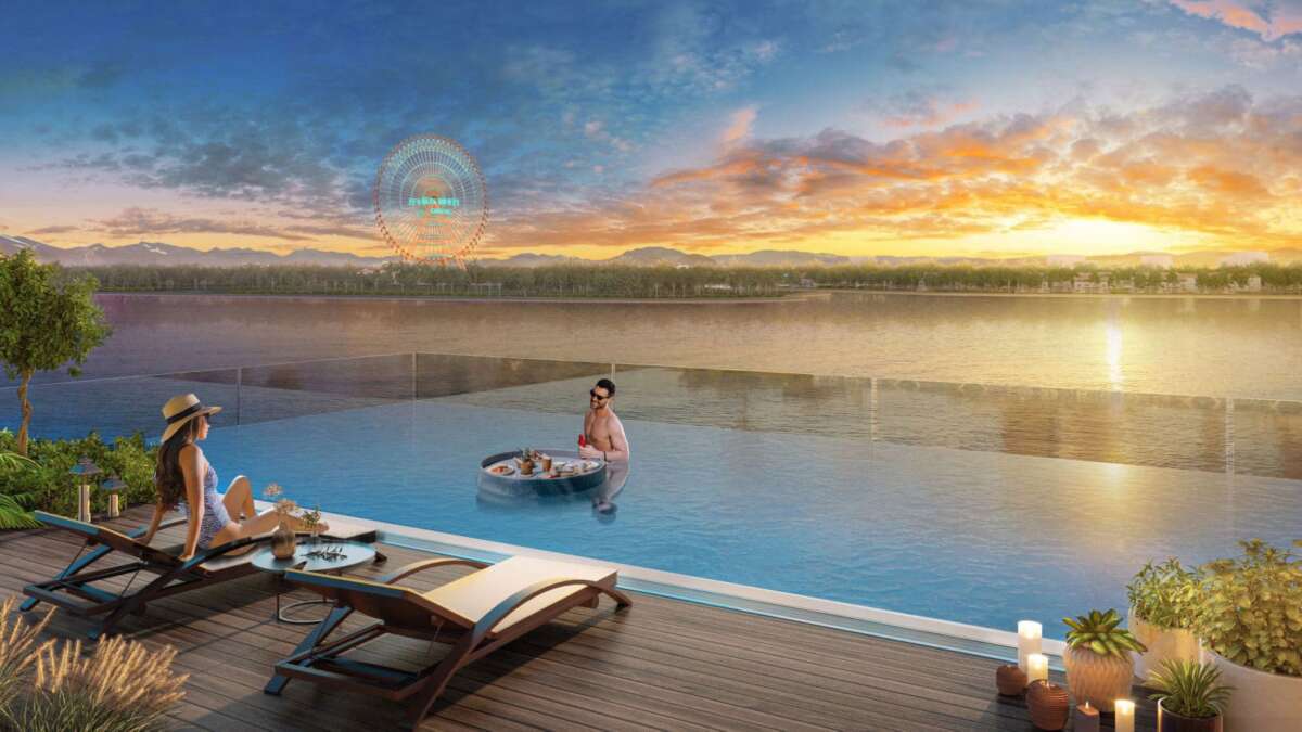 Anh tien ich ho boi Can ho Sun Cosmo Residence Da Nang