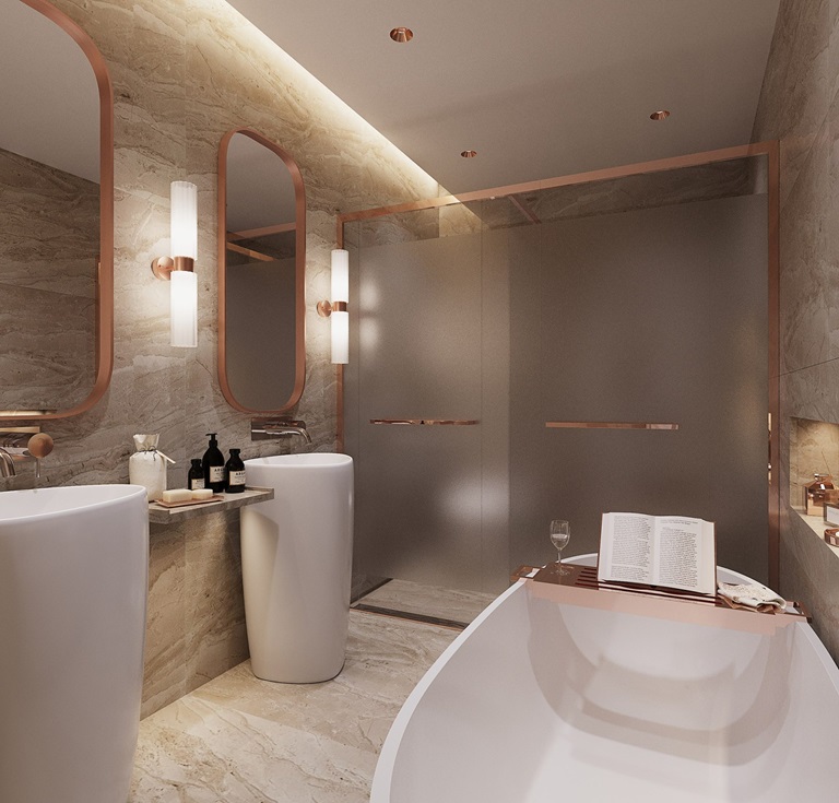 Toilet Căn hộ 3 phòng ngủ