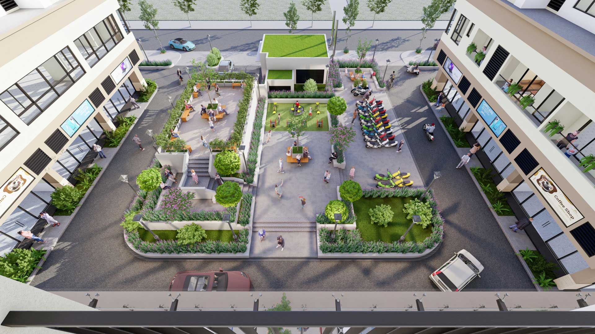 Công viên nội khu FPT Plaza 2 Đà Nẵng