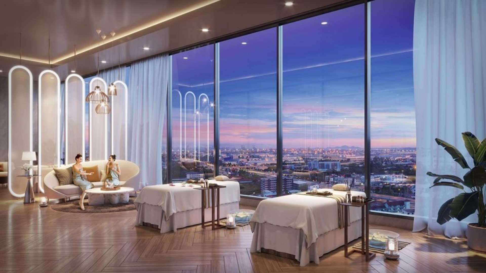 Khu chăm sóc Spa tại Dự án Căn hộ