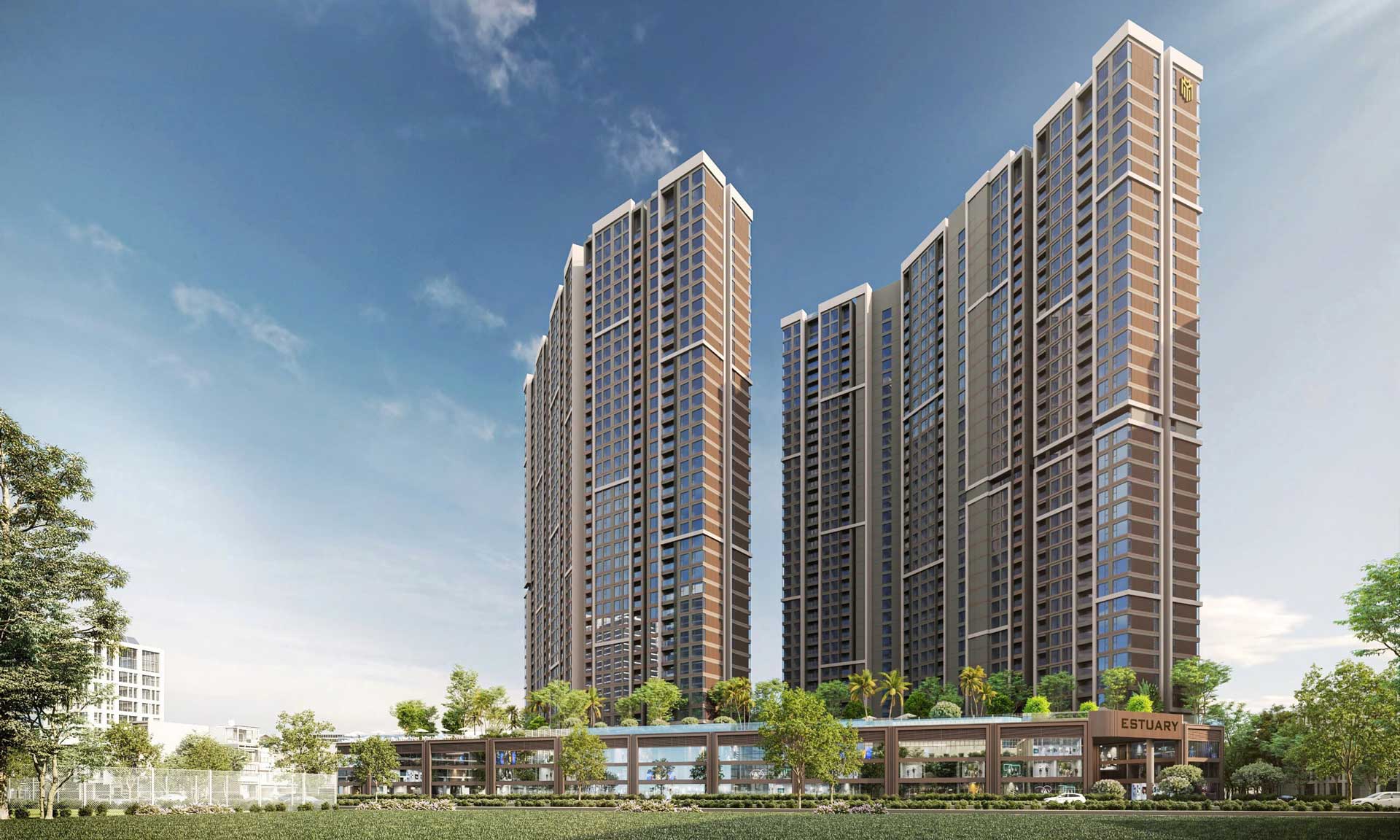 Chính sách mua nhà 0đ Home For Home của Masterise Homes Đà Nẵng 3 Phối cảnh Căn hộ Mastarise Homes Đà Nẵng góc nhìn từ đường 2 tháng 9 Đà Nẵng