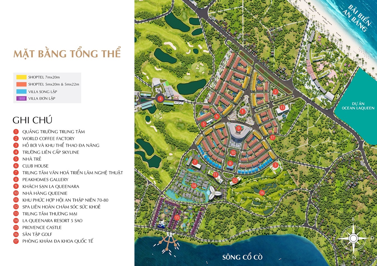 Quy hoạch Dự án The An Heritage Hội An Đà Nẵng
