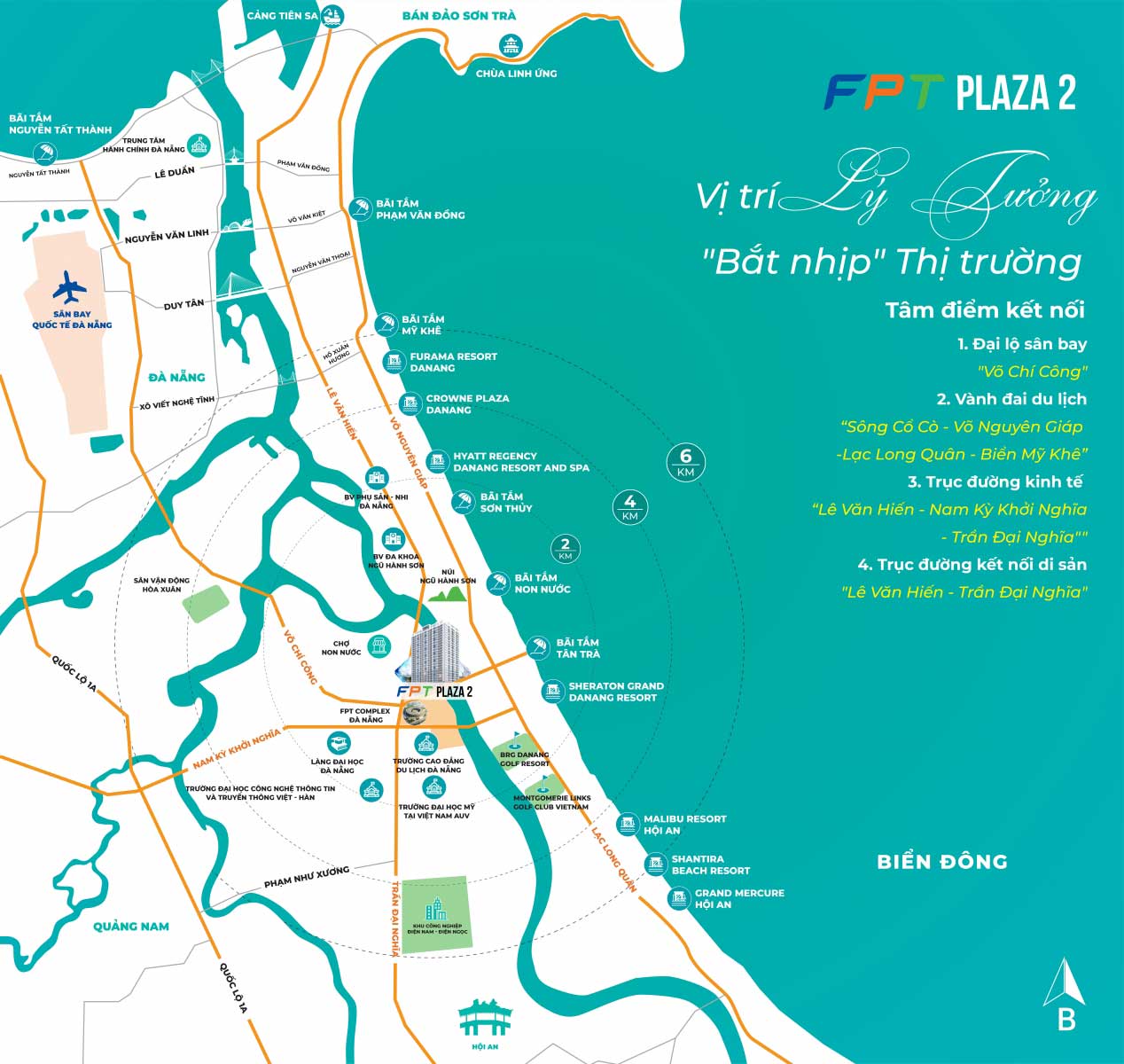 Vị trí căn hộ FPT Plaza 2 Đà Nẵng