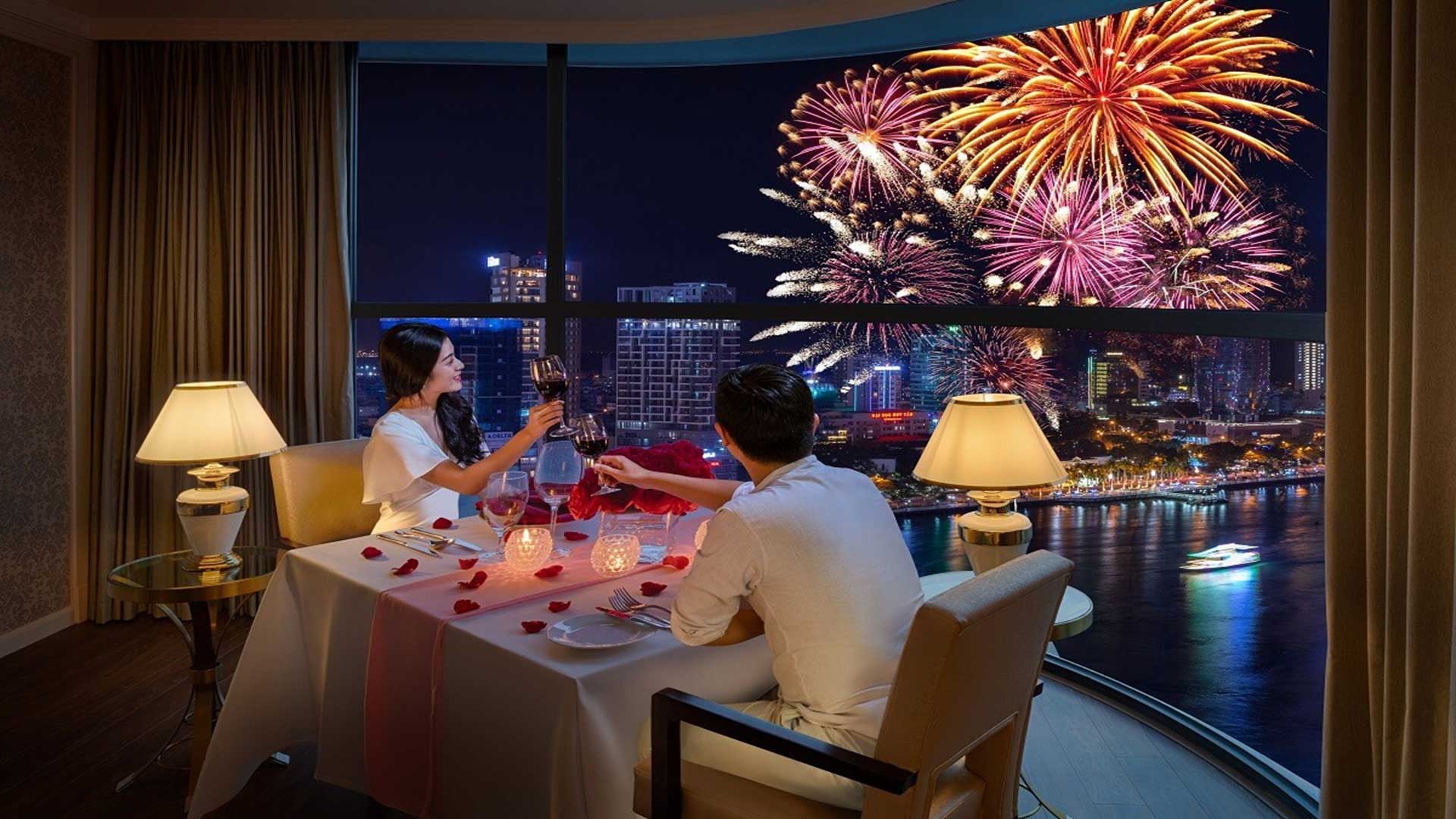 View xem pháo hoa tại Dự án Căn hộ
