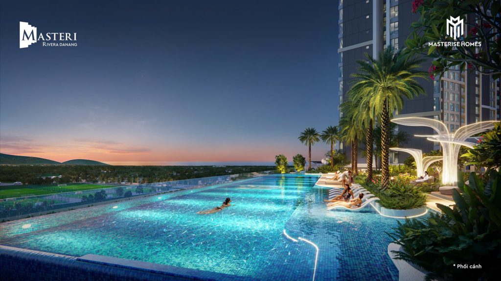 Căn hộ Masterise Đà Nẵng – Masterise Homes phát triển dự án The Estuary Đà Nẵng 20 Hồ bơi tại Căn hộ Masteri Rivera Đà Nẵng